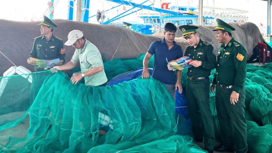Border guard forces promote communication on combating IUU fishing